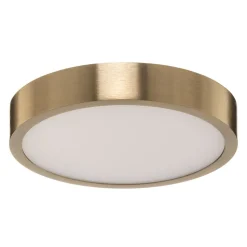 Bully LED-loftslampe med patina-look, Ø 14 cm