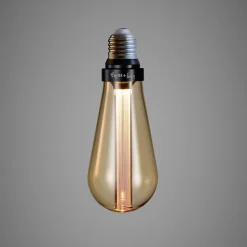 Buster + Punch LED-pære, E27, 2W, dæmpbar, guld