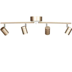 By Rydéns Correct loftspot, 4 lyskilder, mat guld