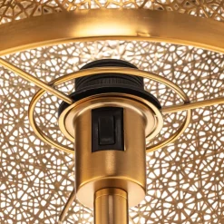 By Rydéns Hermine gulvlampe, messing