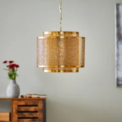 By Rydéns Hermine hængelampe, messing