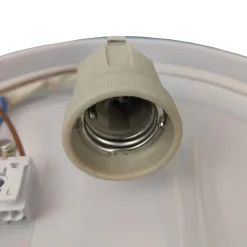 Byggeplads loftlampe med LED-stjernehimmel