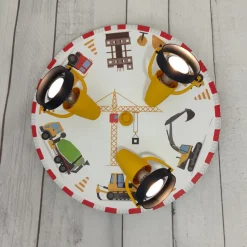 Byggeplads loftspot, 3 lyskilder