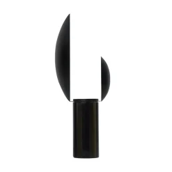 Caché bordlampe, bevægelige skærme, mat sort