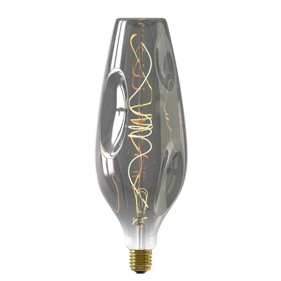 Calex Barcelona LED-pære E27 4 W 1.800 K dim titan