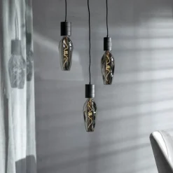 Calex Barcelona LED-pære E27 4 W 1.800 K dim titan