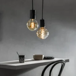 Calex E27 G125 3,8 W LED-filament flex guld 821dim