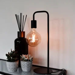 Calex E27 G125 4,5 W LED-filament guld 821, dæmpes