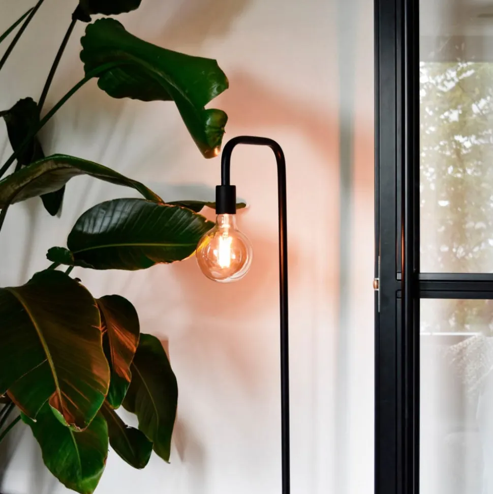 Calex E27 G125 4,5 W LED-filament guld 821, dæmpes