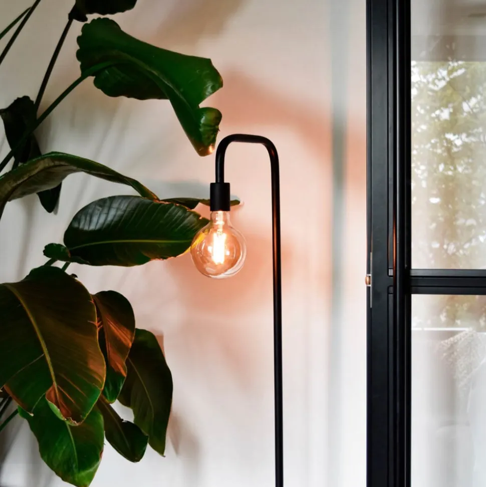 Calex E27 G125 4,5 W LED-filament guld 821, dæmpes