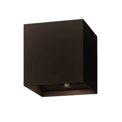 Calex LED genopladelig sensor udendørs væglampe, op/ned, sort