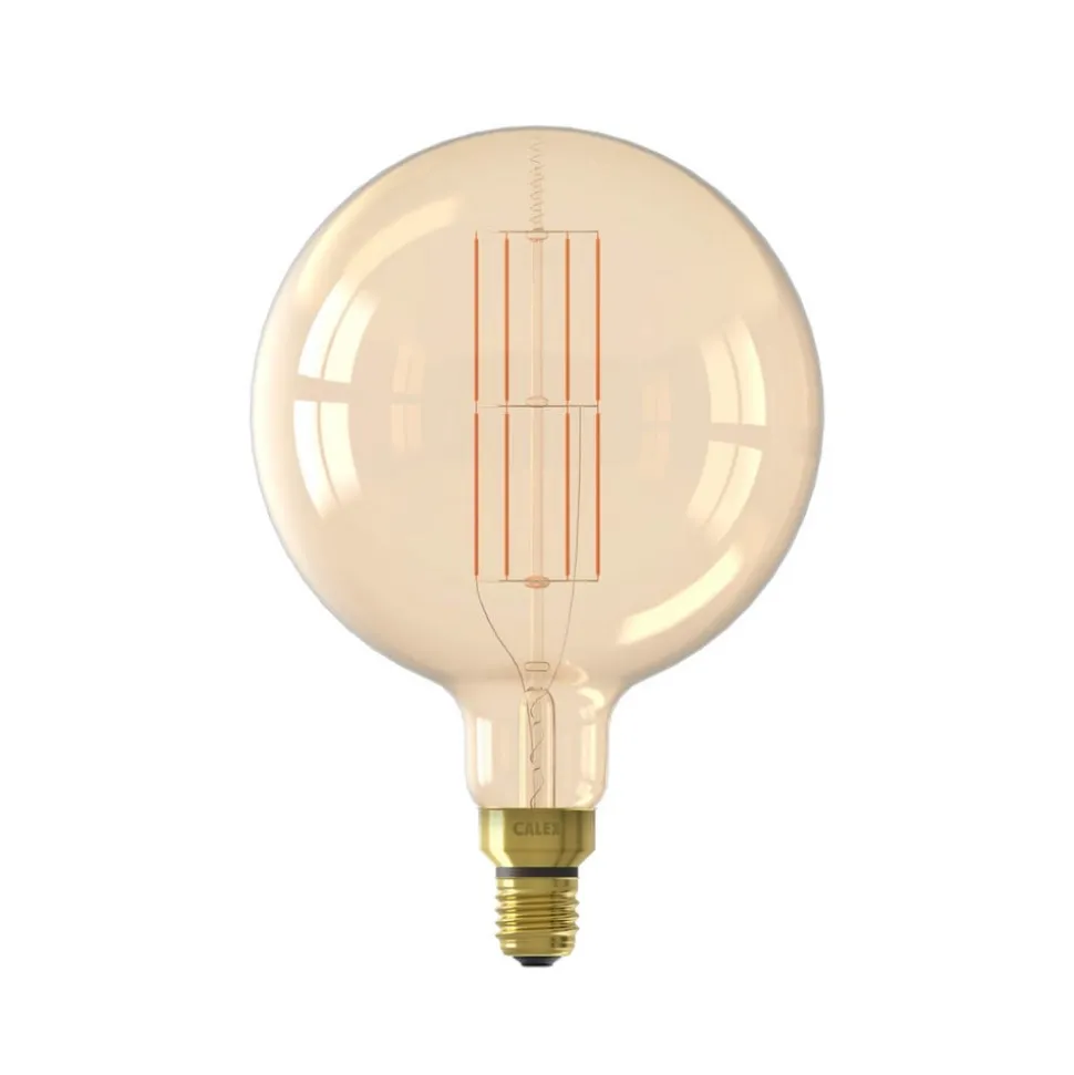 Calex Megaglobe LED G200 E27 10,5W 1100lm dim guld