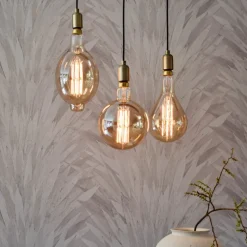 Calex Megaglobe LED G200 E27 10,5W 1100lm dim guld