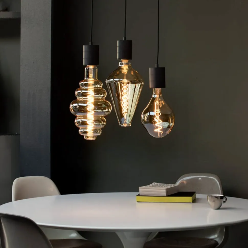 Calex Organic Evo LED-pære E27 6W dæmpbar guld