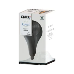 Calex Royal Osby LED E27 3,5 W 2.000 K dim røg
