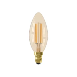 Calex Smart E14 B35 stearinlys 4,9W 1800-3000K dæmpbar guld