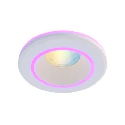 Calex Smart Halo downlight CCT RGB hvid