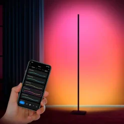 Calex Smart LED-gulvlampe, sammenklappelig WLAN CCT RGB
