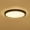 Calex Smart LED-loftlampe HALO Ø 30 cm sort IP54 RGB CCT