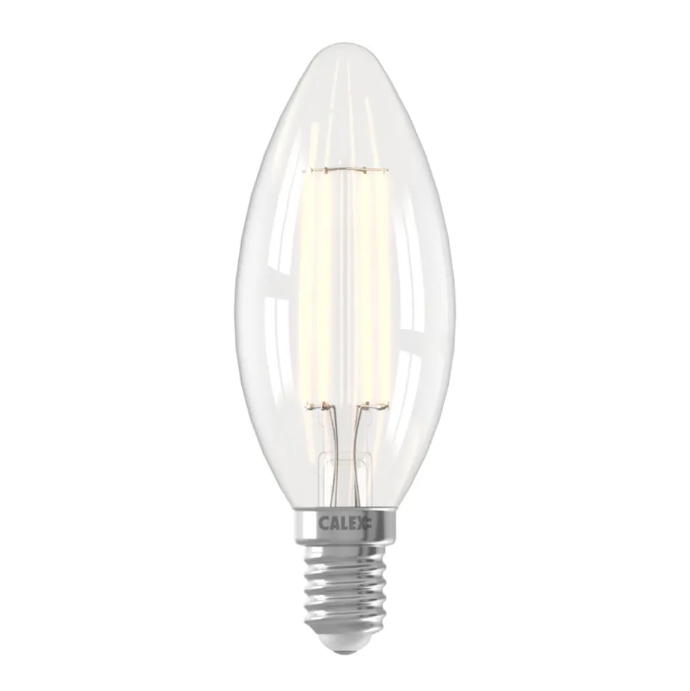 Calex Smart LED-pære E14 B35 4,9W stearinlys 1800K-3000K