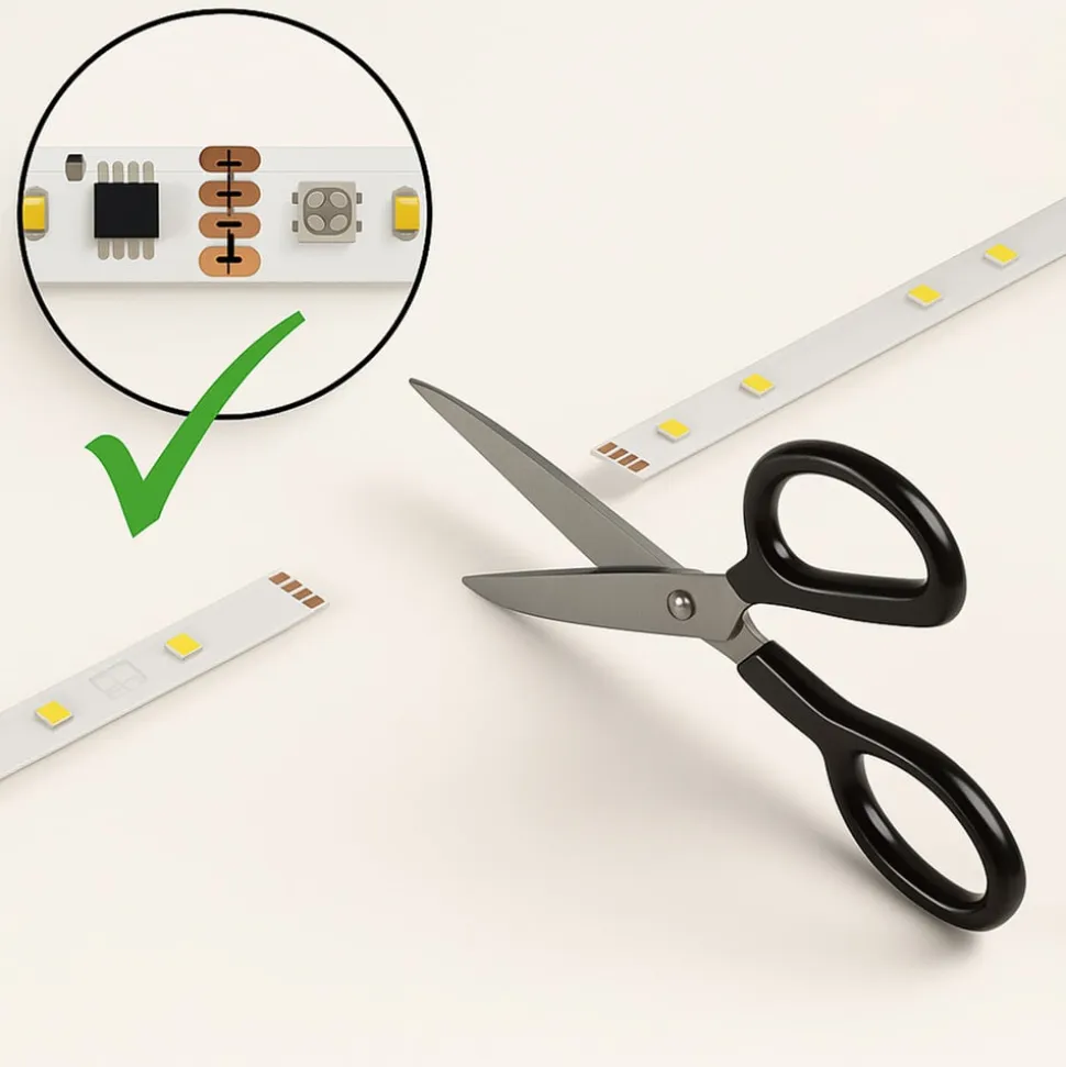 Calex Smart LED-strip, længde 20 m, RGB, CCT fjernbetjening