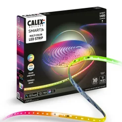 Calex Smart LED-strip, længde 30 m, RGB, CCT fjernbetjening