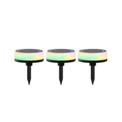 Calex Smart Outdoor Ground Spot, CCT RGB 3 lyskilder.