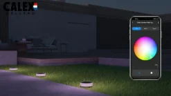 Calex Smart Outdoor Ground Spot, CCT RGB 3 lyskilder.