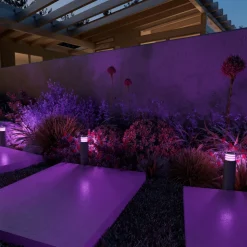 Calex Smart udendørs havestolpe, RGBW, sæt med 3 stk