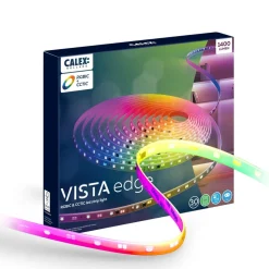 Calex Vista LED-strip, længde 30 m, RGB, CCT fjernbetjening