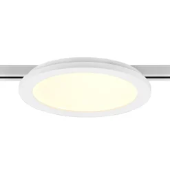 Camillus LED-skinnelampe til DUOline, hvid, Ø 26 cm