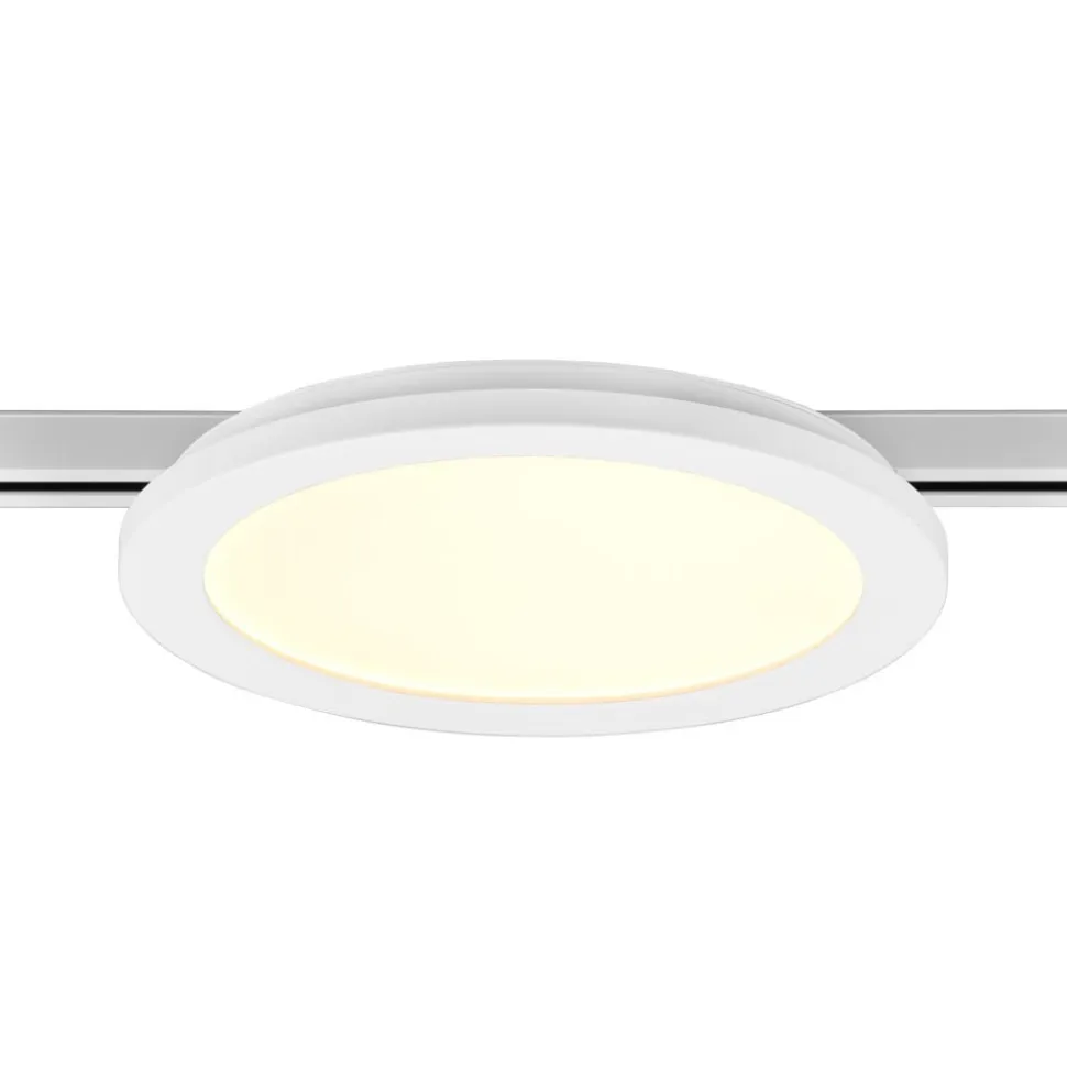 Camillus LED-skinnelampe til DUOline, hvid, Ø 26 cm