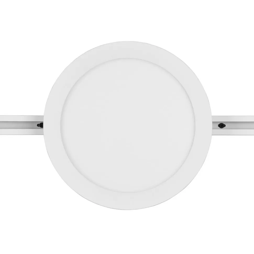 Camillus LED-skinnelampe til DUOline, hvid, Ø 26 cm