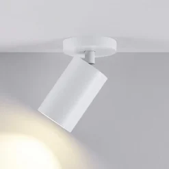 CAN TILT loftspot, hvid, Ø 8 cm, 1 lyskilde, metal, GU10