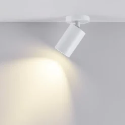 CAN TILT loftspot, hvid, Ø 8 cm, 1 lyskilde, metal, GU10