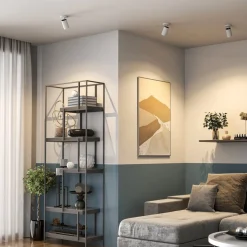 CAN TILT loftspot, hvid, Ø 8 cm, 1 lyskilde, metal, GU10