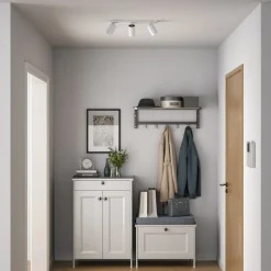 CAN TILT loftspot, hvid, 48 x 9 cm, 3 lyskilder, metal GU10