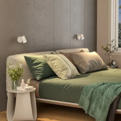 CAN TILT vægspot, hvid, Ø 10 cm, metal, afbryder, GU10