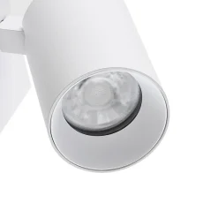 CAN TILT vægspot, hvid, 10 x 10 cm, metal, kontakt, USB