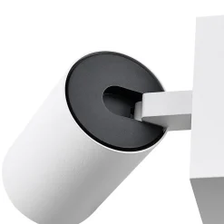 CAN TILT vægspot, hvid, 10 x 10 cm, metal, kontakt, USB