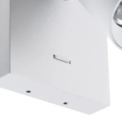 CAN TILT vægspot, hvid, 10 x 10 cm, metal, GU10-kontakt