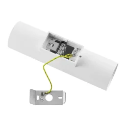 CAN væglampe, hvid, 2 lyskilder, højde 22 cm, metal, GU10