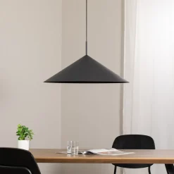 Capital hængelampe, sort, 1 lyskilde, Ø 60 cm, GX53