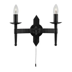 Cartwheel II væglampe, 2 lyskilder