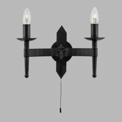 Cartwheel II væglampe, 2 lyskilder