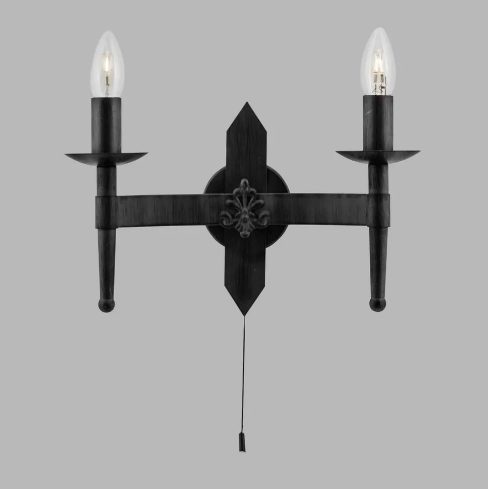 Cartwheel II væglampe, 2 lyskilder