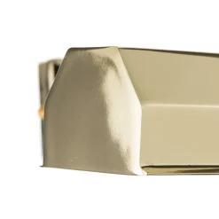 Chawton gallerilampe, poleret messing, 40,2 cm