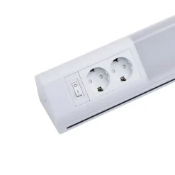 Chianti 15 W møbelpåbygningslampe 2 stikkontakt