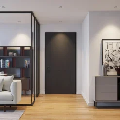 Chicco Round indbygningsspot 7W 30° 3.000K sort