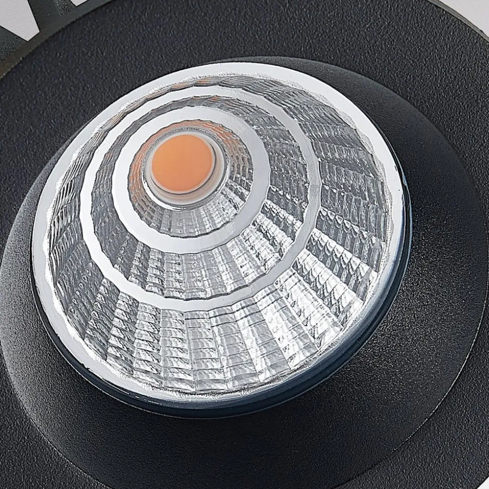 Chicco Round indbygningsspot 7W 30° 3.000K sort